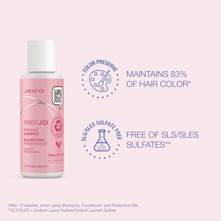 Foto 3 | Champú Joico Innerjoi Preserve Para Cabello Teñido 50 Ml - Venta Internacional.