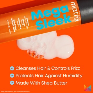 Foto 3 | Champú Matrix Mega Sleek Controls Frizz Con Manteca De Karité, 1 Litro - Venta Internacional.