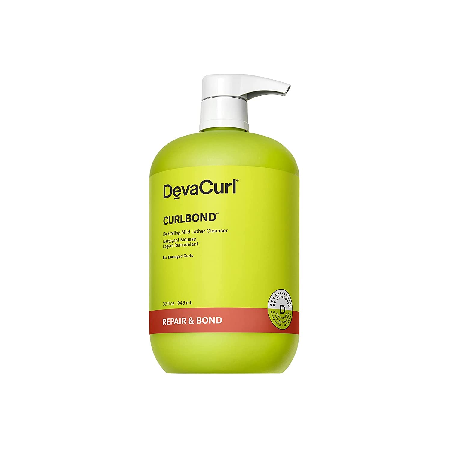 Foto 2 pulgar | Limpiador Devacurl Curlbond Re-coiling, Espuma Suave, 950 Ml - Venta Internacional.