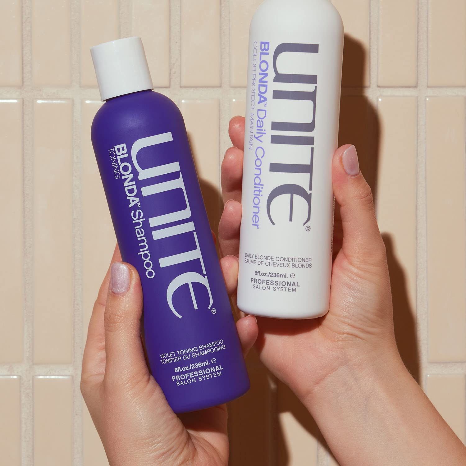 Foto 7 pulgar | Champú Unite Hair Blonda Purple 240 Ml Para Cabello Rubio - Venta Internacional.