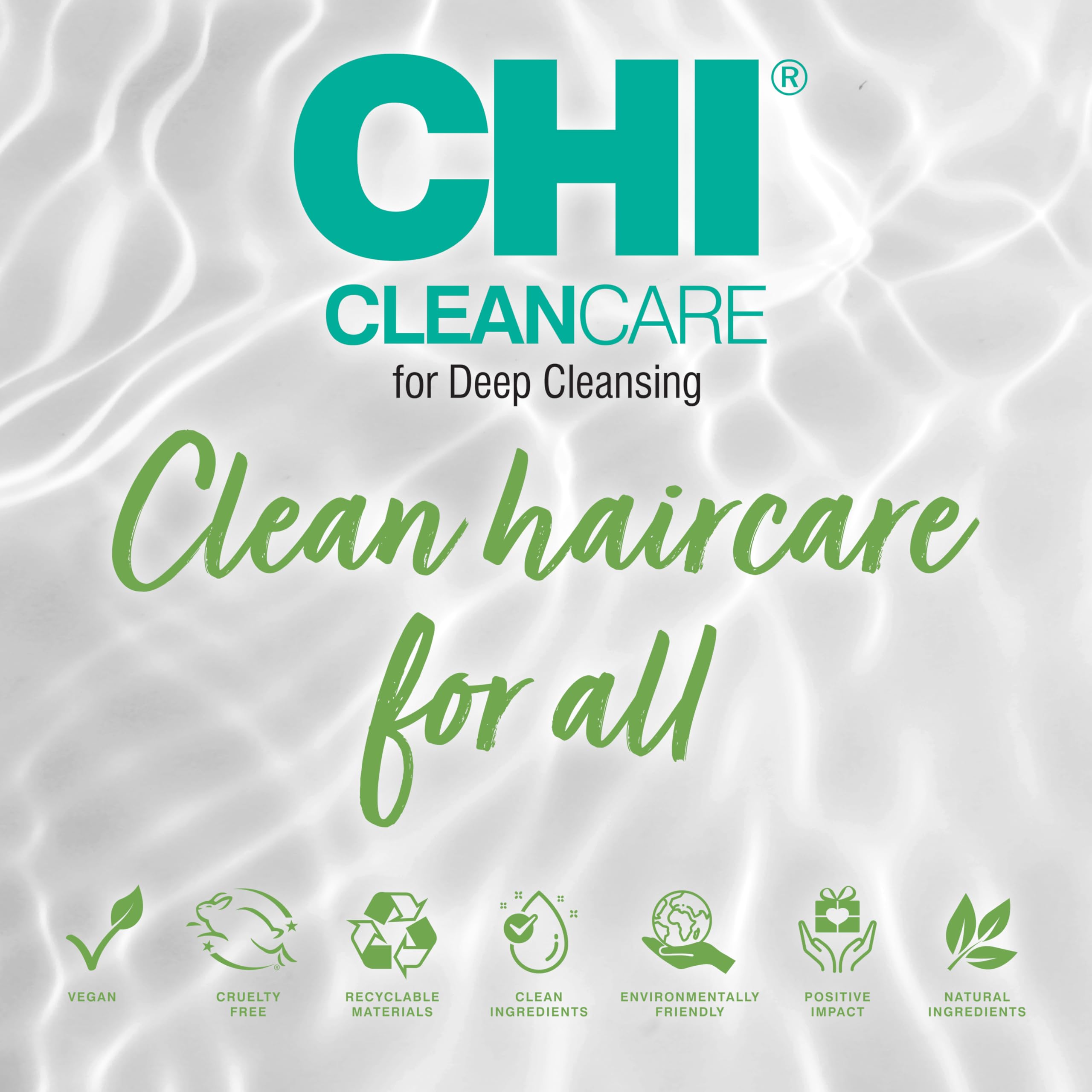 Foto 6 | Champú Chi Cleancare Clarifying 750 Ml Sin Sulfatos Y Parabenos - Venta Internacional.