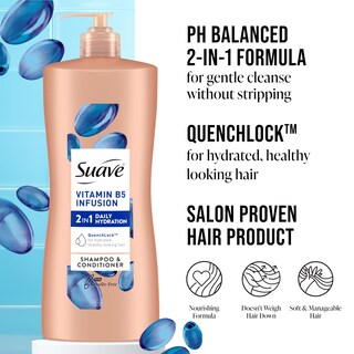 Foto 2 | Champú Y Acondicionador Suave 2 En 1 Moisture, 800 Ml (paquete De 4) - Venta Internacional.