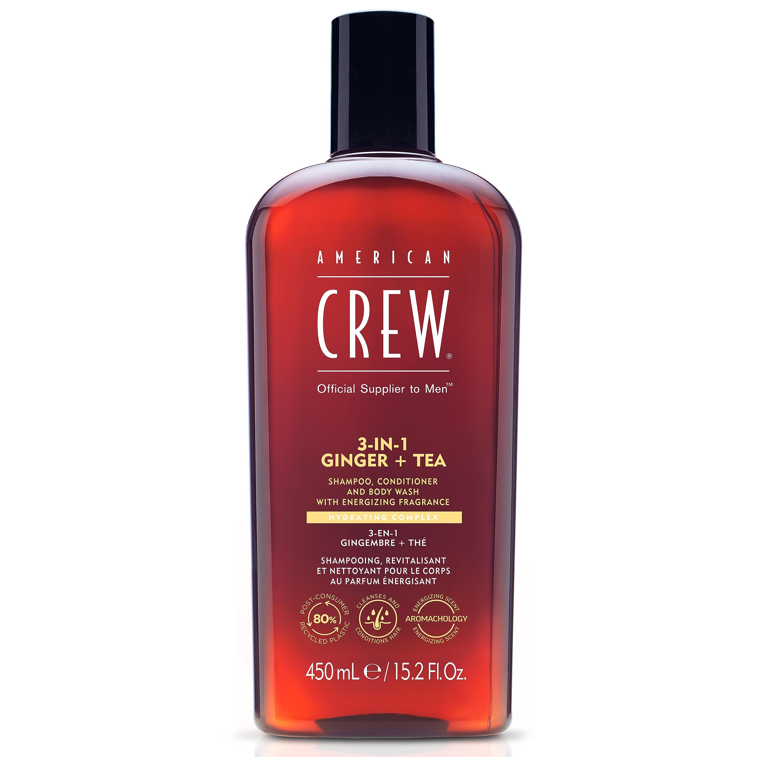 Champú, Acondicionador Y Gel De Baño 3 En 1 American Crew - Venta Internacional.