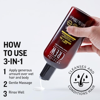 Foto 7 | Champú, Acondicionador Y Gel De Baño 3 En 1 American Crew - Venta Internacional.