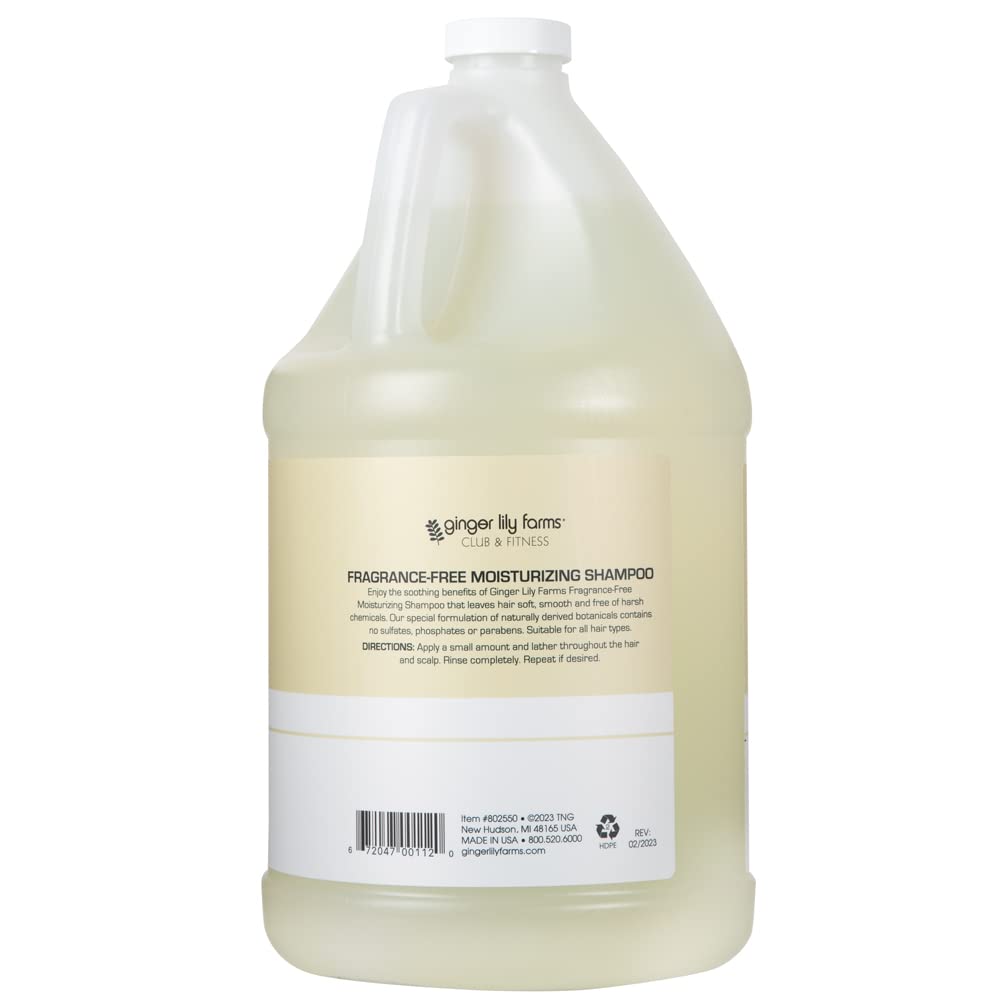 Foto 3 pulgar | Champú Hidratante Ginger Lily Farms Club & Fitness 3,8 L - Venta Internacional.