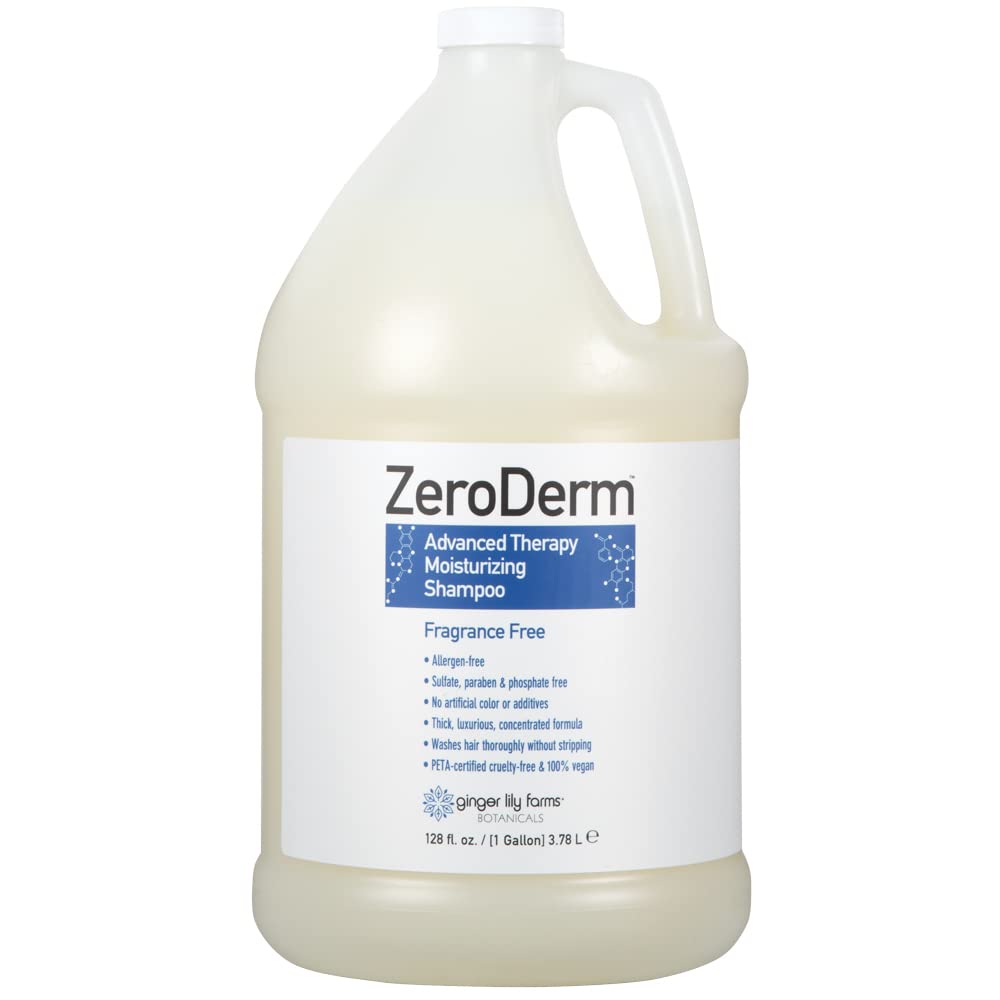 Foto 2 pulgar | Champú Ginger Lily Farms Zeroderm Advanced Therapy 3,8 L - Venta Internacional.