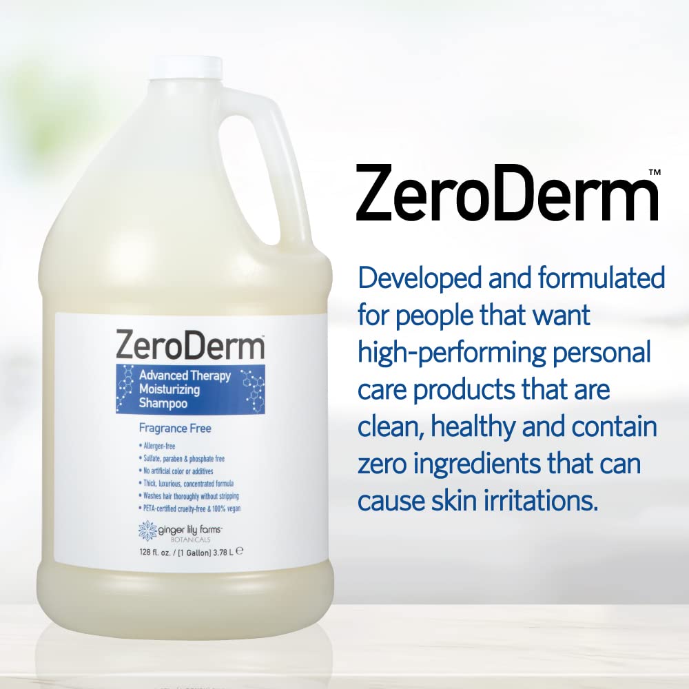 Foto 6 pulgar | Champú Ginger Lily Farms Zeroderm Advanced Therapy 3,8 L - Venta Internacional.