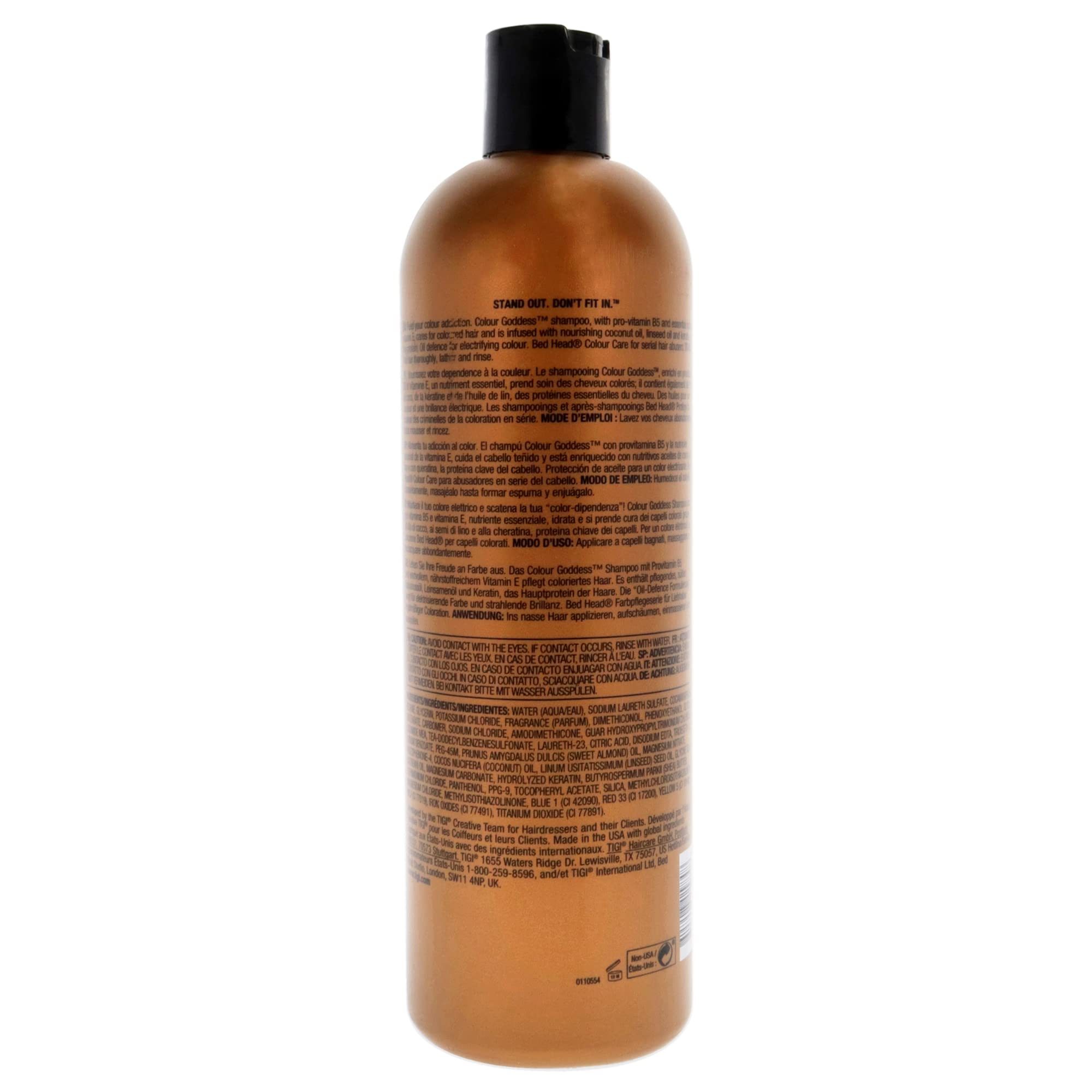 Foto 3 pulgar | Champú Bed Head Color Goddess 750 Ml Para Cabello Teñido - Venta Internacional.