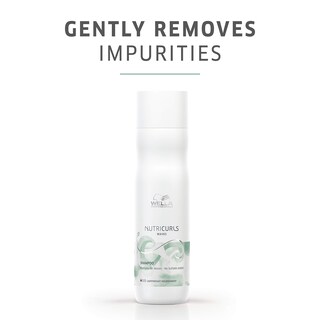 Foto 3 | Champú Nutricurls Para Ondas De Wella Professionals 250 Ml - Venta Internacional.