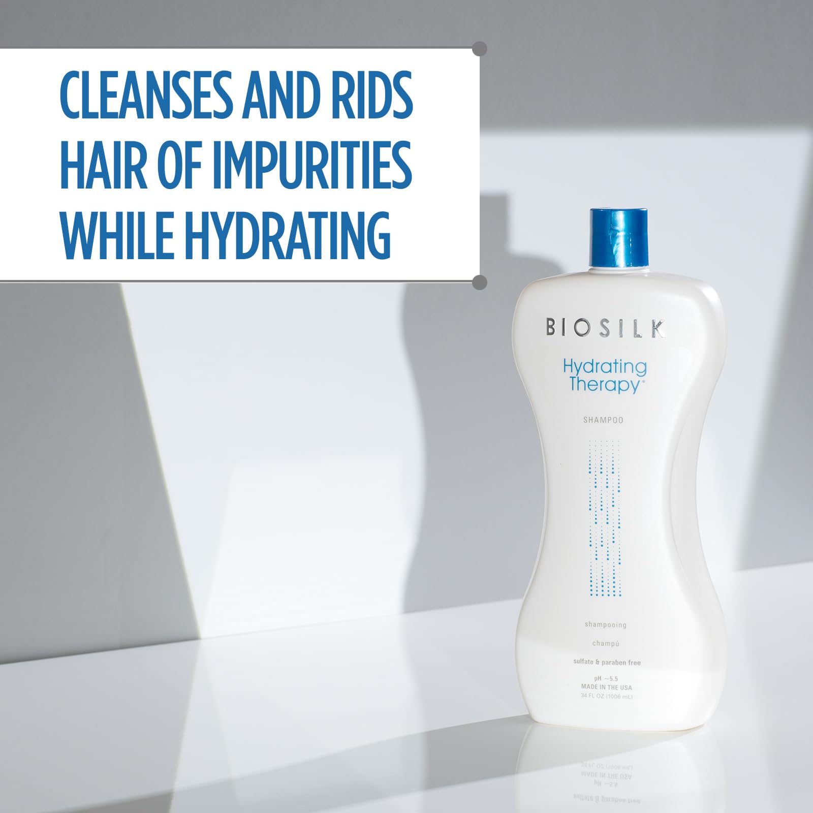Foto 3 pulgar | Champú Biosilk Hydrating Therapy 1l - Venta Internacional.