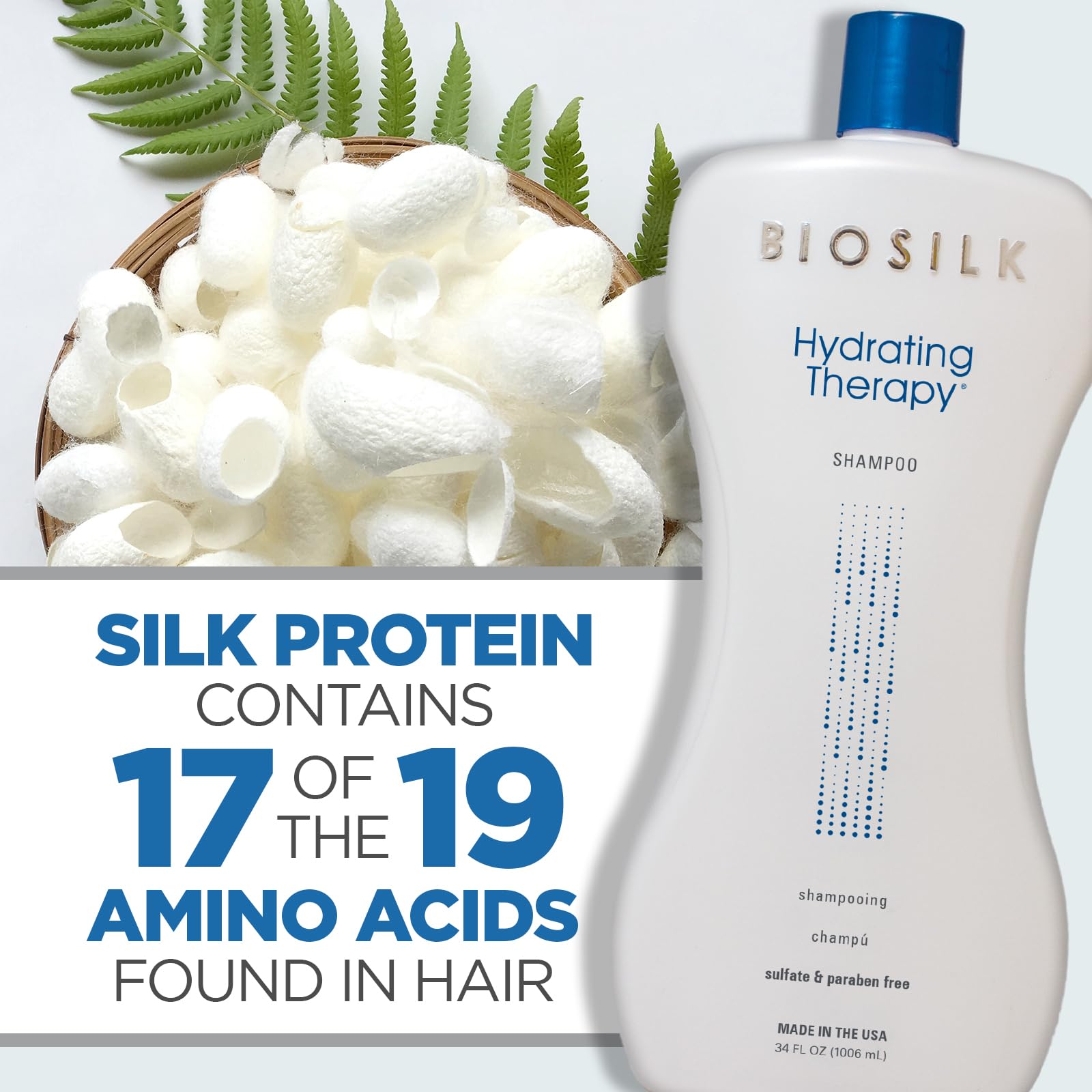 Foto 6 pulgar | Champú Biosilk Hydrating Therapy 1l - Venta Internacional.