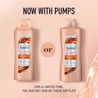 Foto 2 | Champú Suave Silk Protein Infusion Sleek & Smooth 800 Ml X4 - Venta Internacional.
