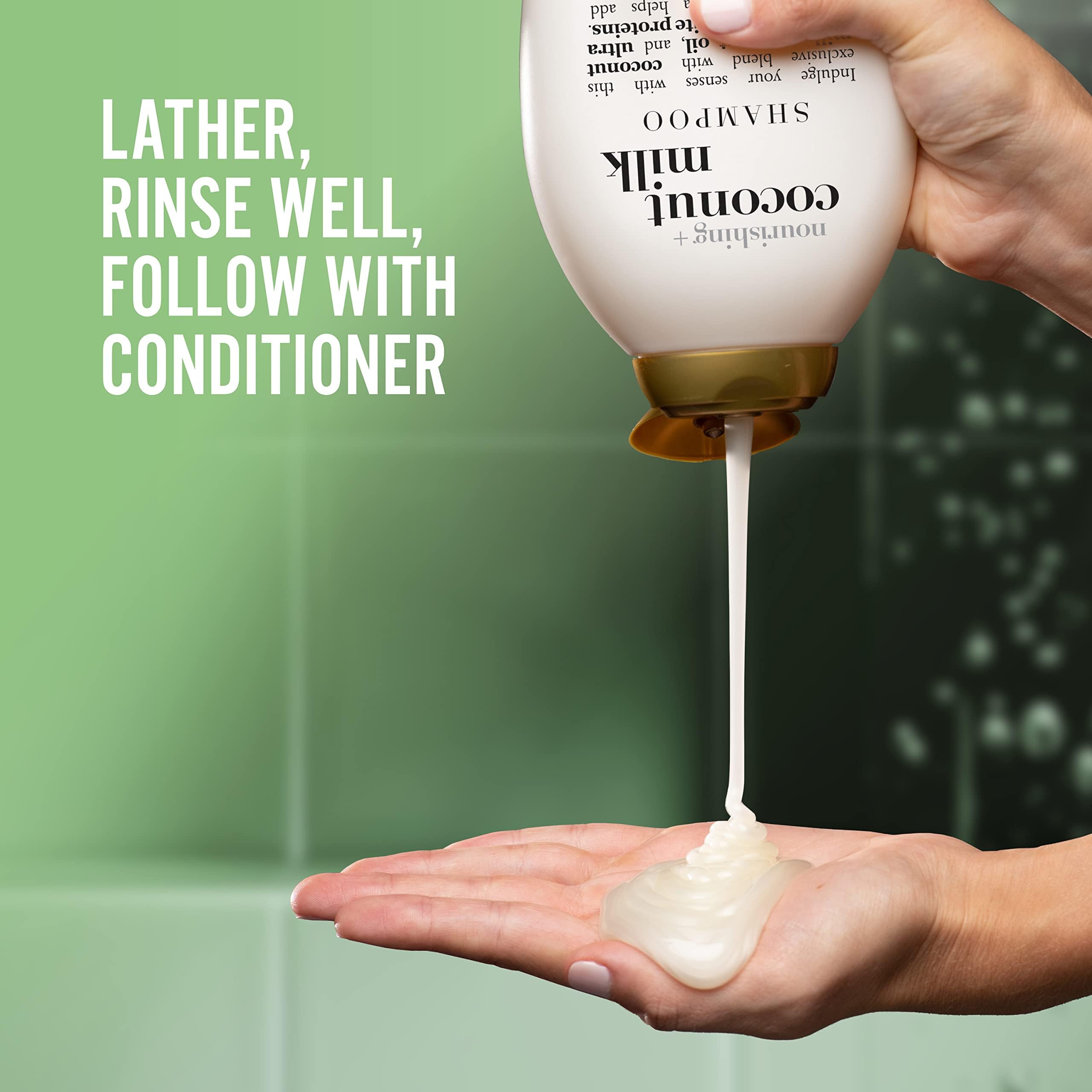 Foto 8 pulgar | Shampoo Ogx Leche De Coco Nutritiva 384 Ml (paquete De 2) - Venta Internacional.