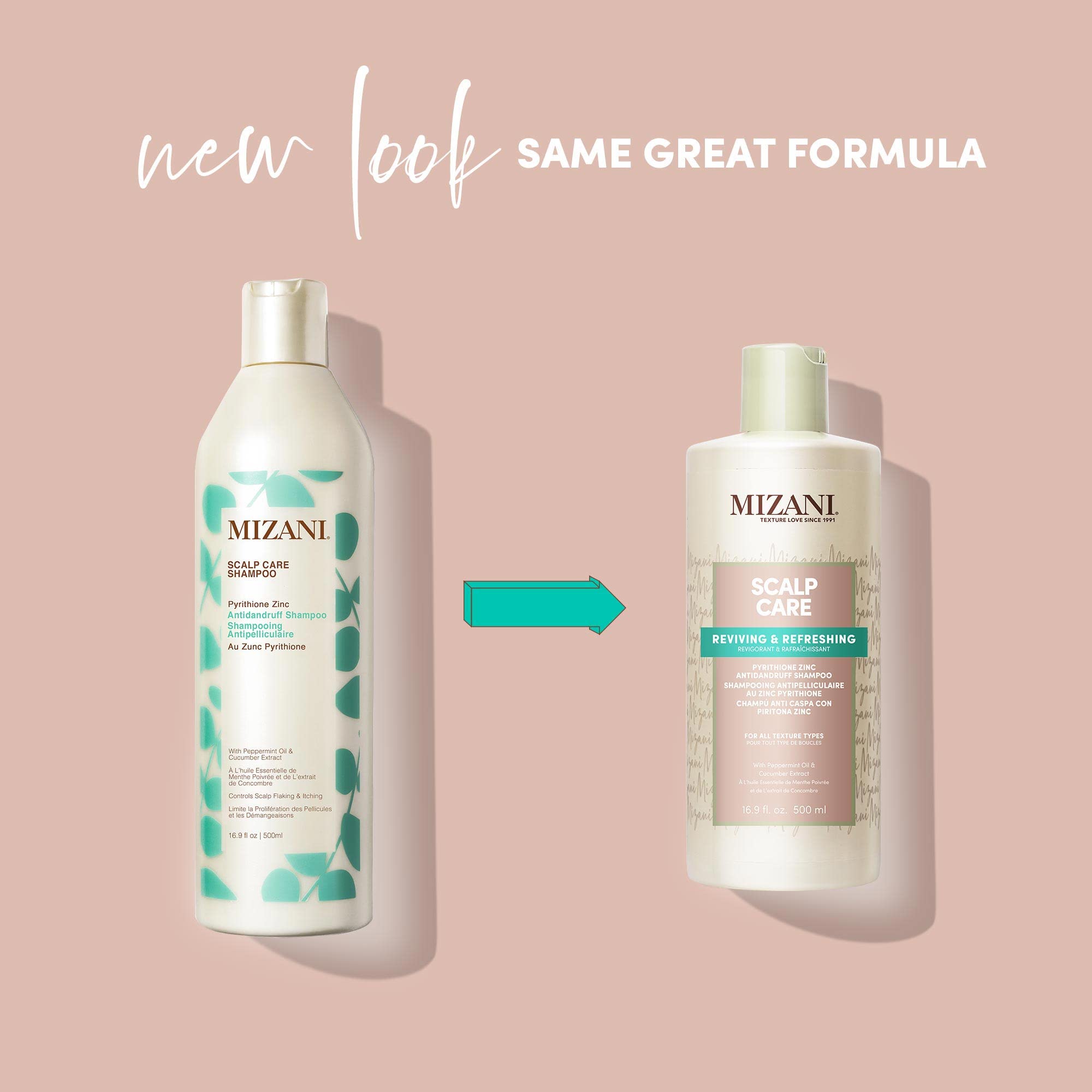 Foto 2 | Champú Mizani Scalp Care Para La Caspa Con Piritionato De Zinc, 500 Ml - Venta Internacional.