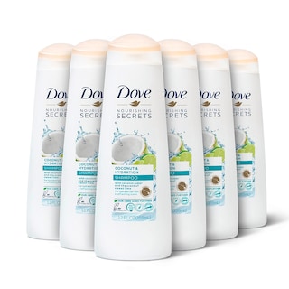 Foto 1 | Champú Dove Nourishing Secrets Hydrating Coco 350 Ml X6 - Venta Internacional.