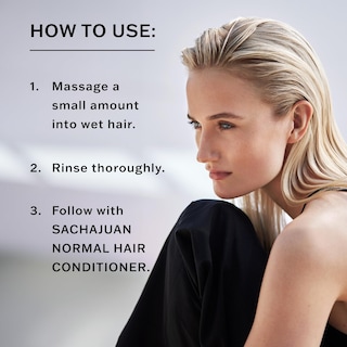 Foto 3 | Champú Sachajuan Normal Hair Everyday, 1 Litro, Con Volumen Y Brillo - Venta Internacional.