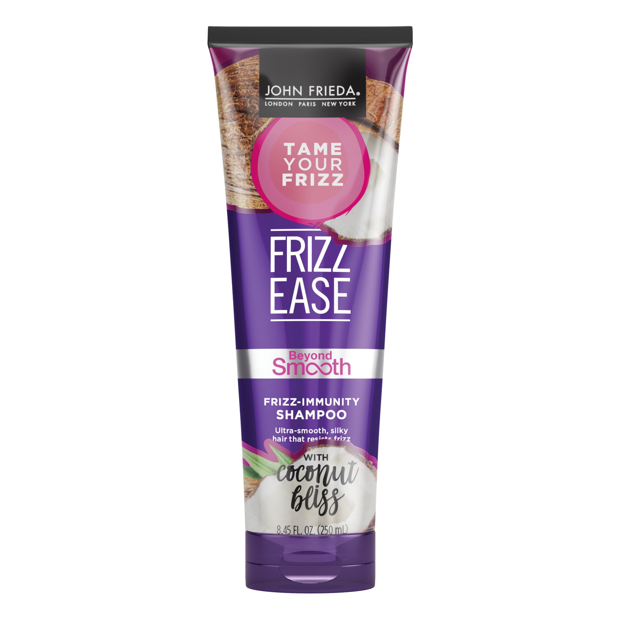 Champú John Frieda Frizz-immunity Con Aceite De Coco Puro 250 Ml - Venta Internacional.