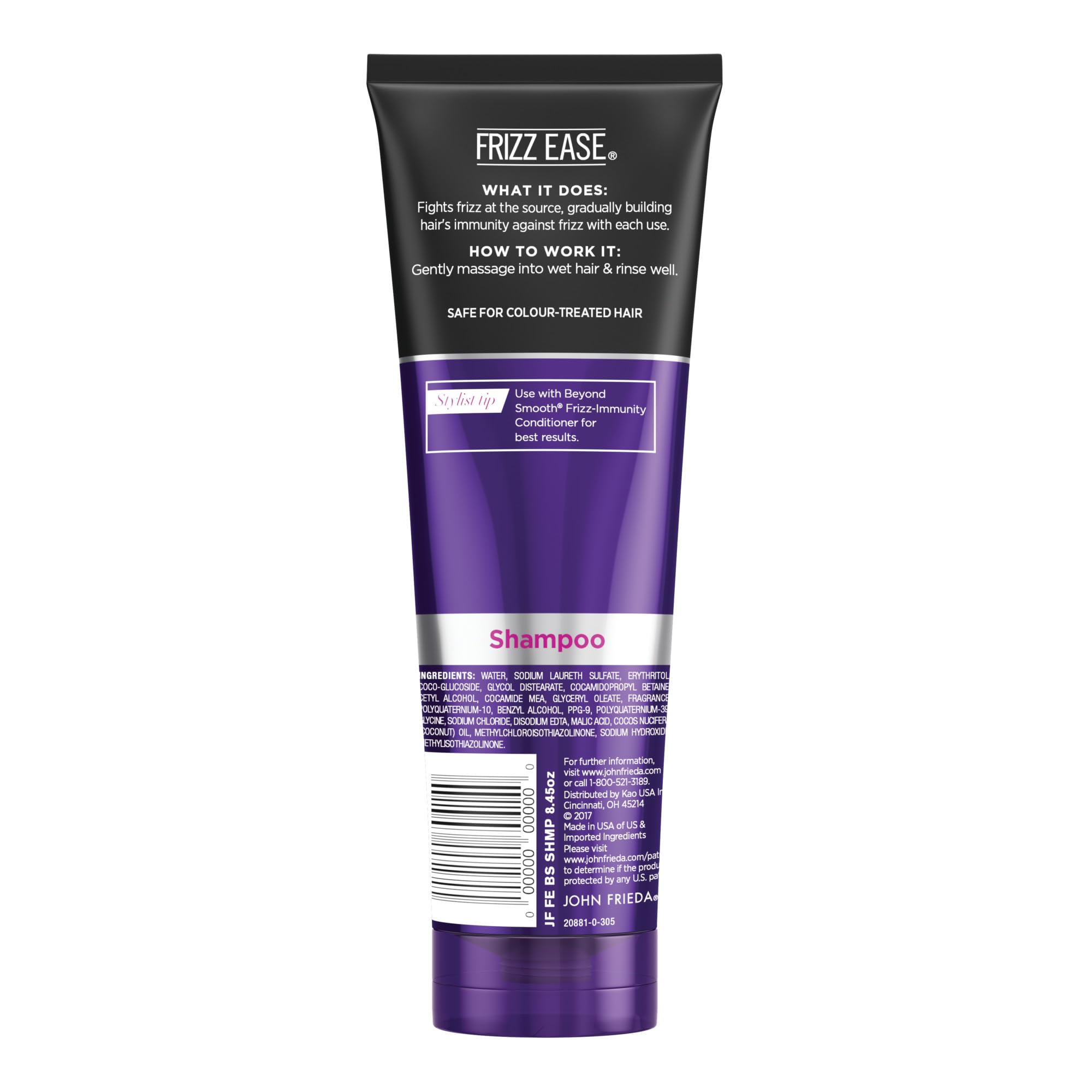Foto 5 | Champú John Frieda Frizz-immunity Con Aceite De Coco Puro 250 Ml - Venta Internacional.