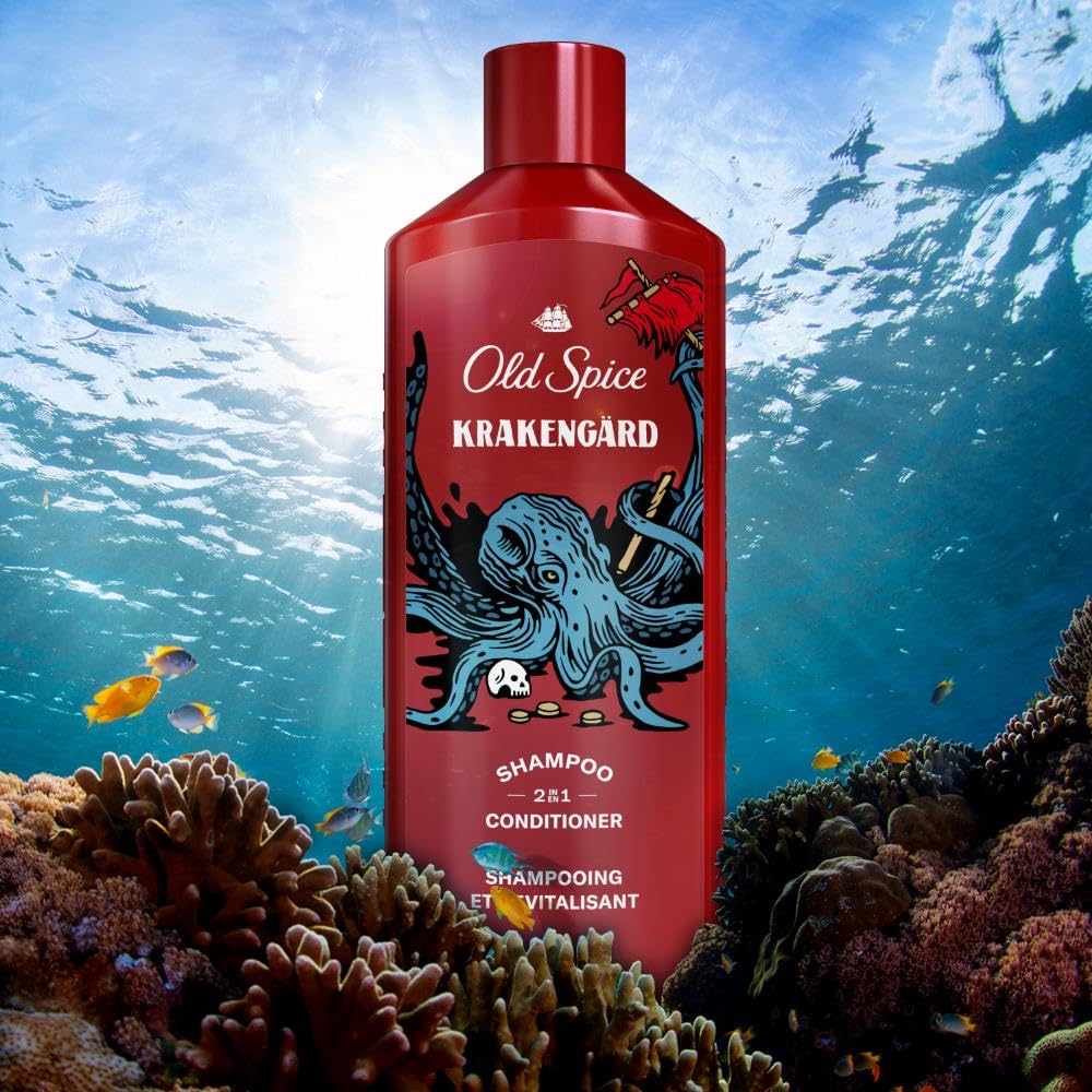 Foto 3 pulgar | Champú Y Acondicionador Old Spice Krakengard 400 Ml Para Hombre - Venta Internacional.