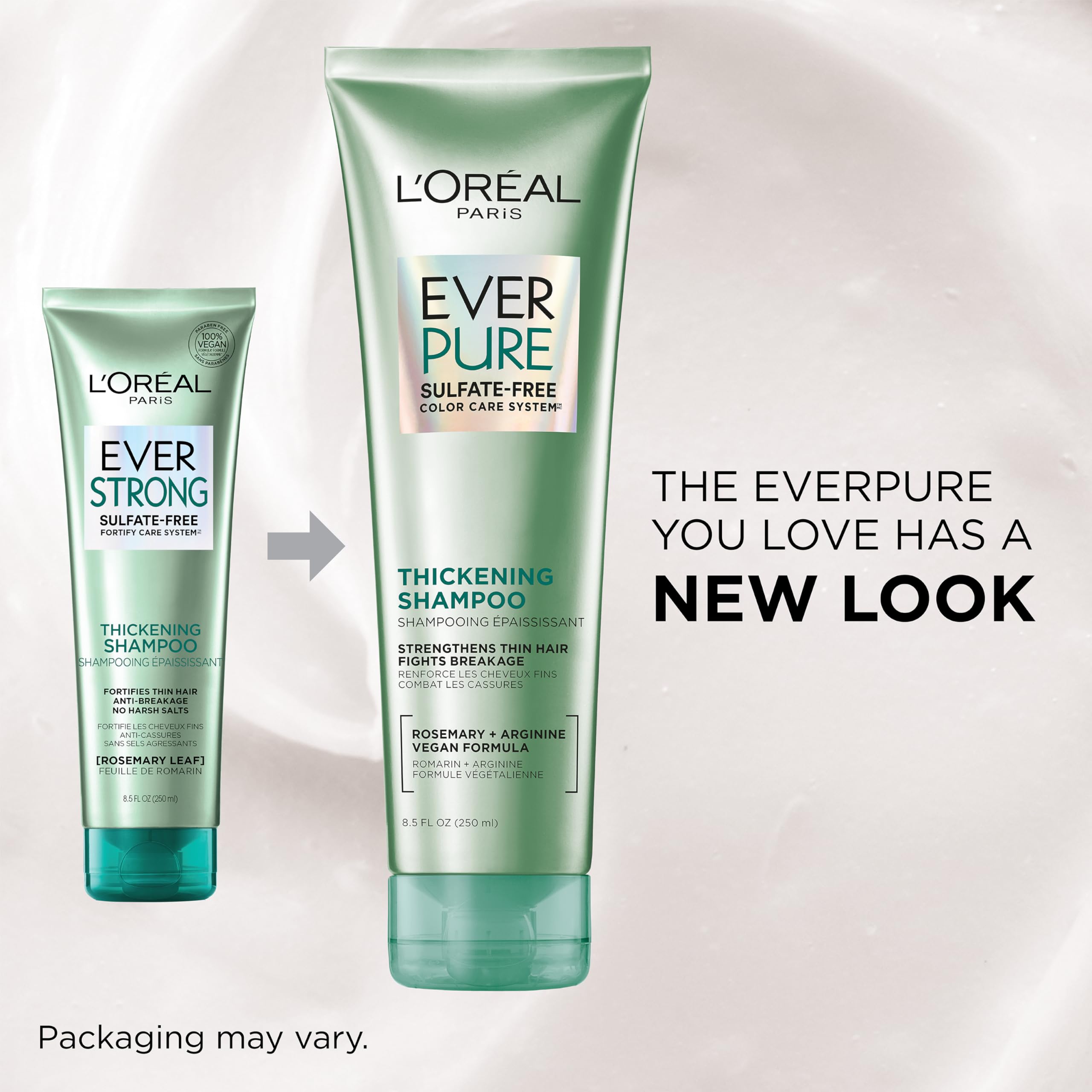 Foto 4 pulgar | Champú L'oreal Paris Everpure, Espesante, 250 Ml, Sin Sulfatos - Venta Internacional.