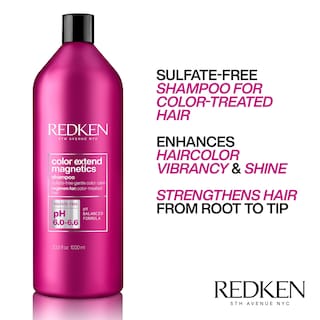 Foto 3 | Champú Redken Color Extend Magnetics, 1 Litro, Para Cabello Teñido - Venta Internacional.