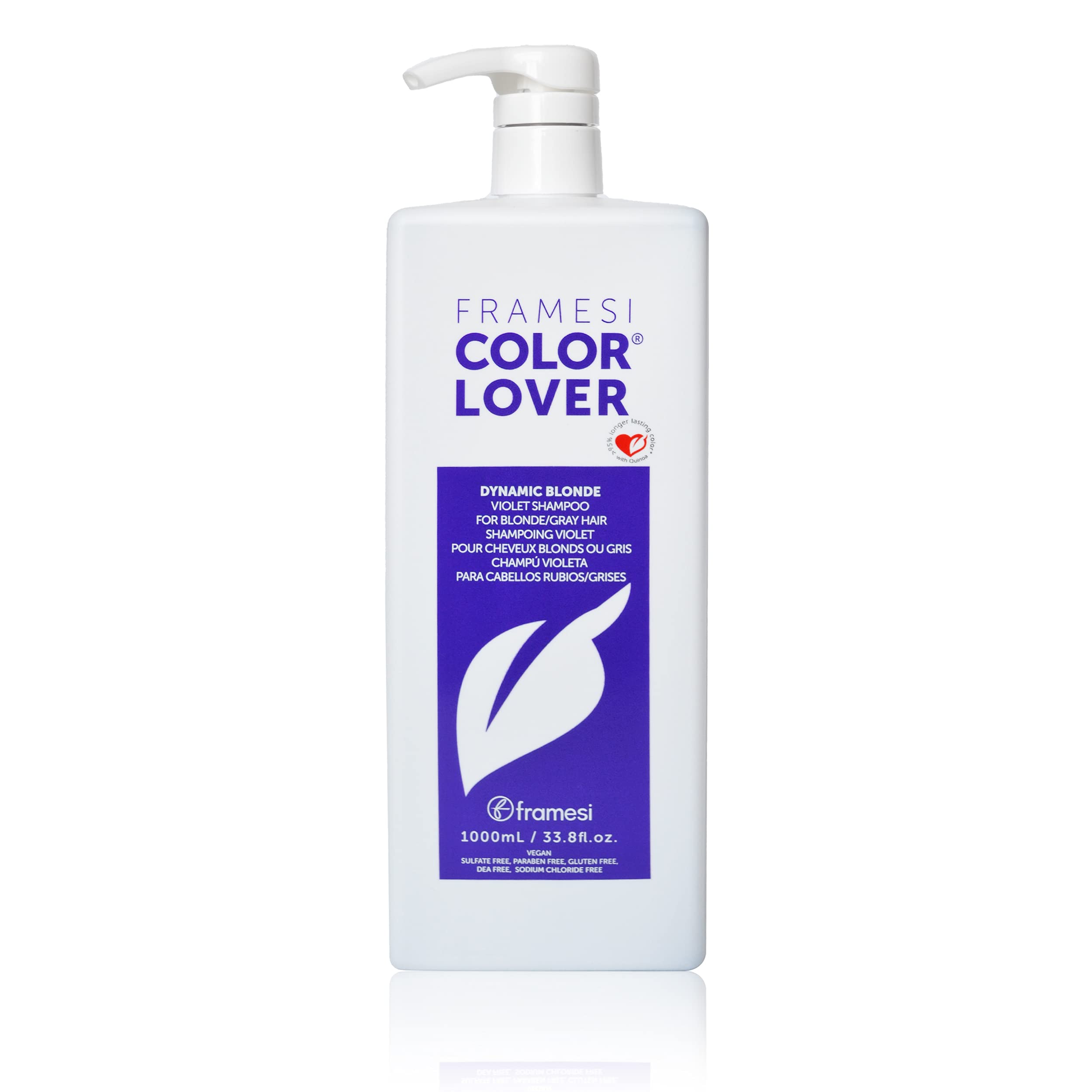 Foto 2 pulgar | Champú Framesi Color Lover Dynamic Blonde Violet 1l - Venta Internacional.