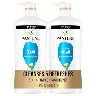 Foto 1 | Set De Champú Y Acondicionador Pantene Classic Clean 2 En 1 - Venta Internacional.