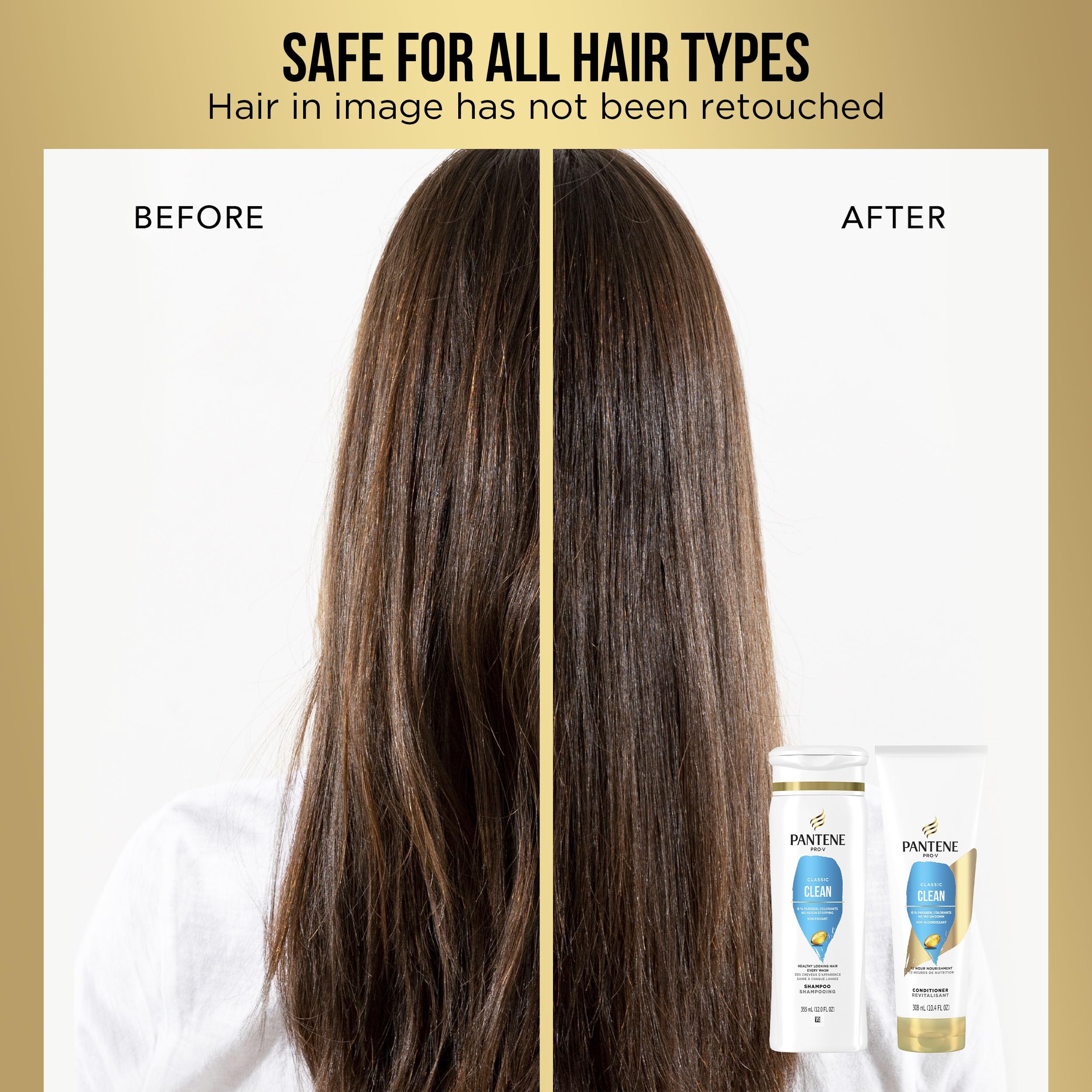 Foto 4 pulgar | Set De Champú Y Acondicionador Pantene Classic Clean 2 En 1 - Venta Internacional.