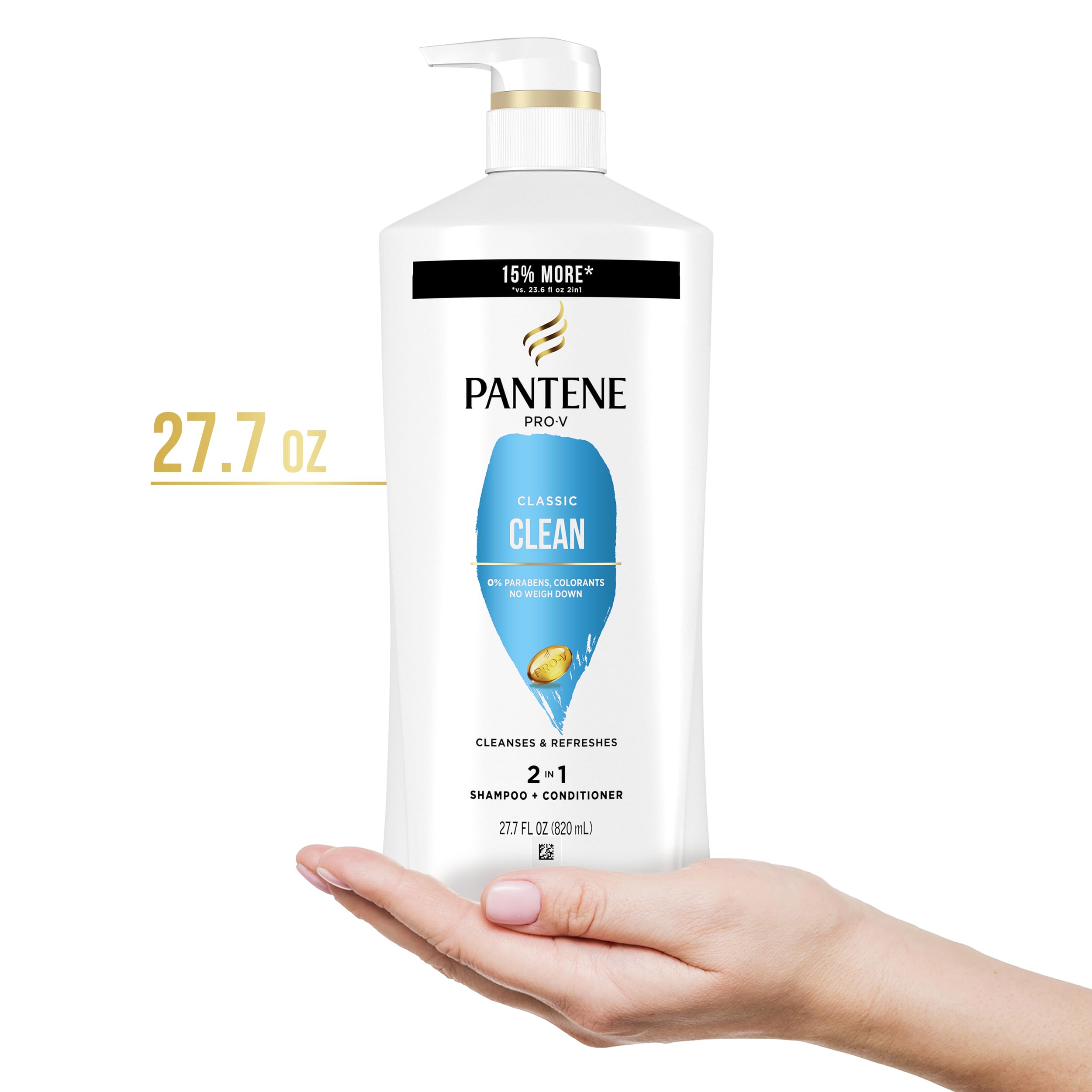 Foto 7 pulgar | Set De Champú Y Acondicionador Pantene Classic Clean 2 En 1 - Venta Internacional.