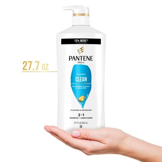 Foto 6 | Set De Champú Y Acondicionador Pantene Classic Clean 2 En 1 - Venta Internacional.