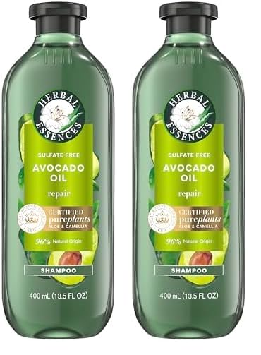 Foto 2 pulgar | Champú Herbal Essences Con Aceite De Aguacate Y Argán Sin Sulfatos, 400 Ml - Venta Internacional.