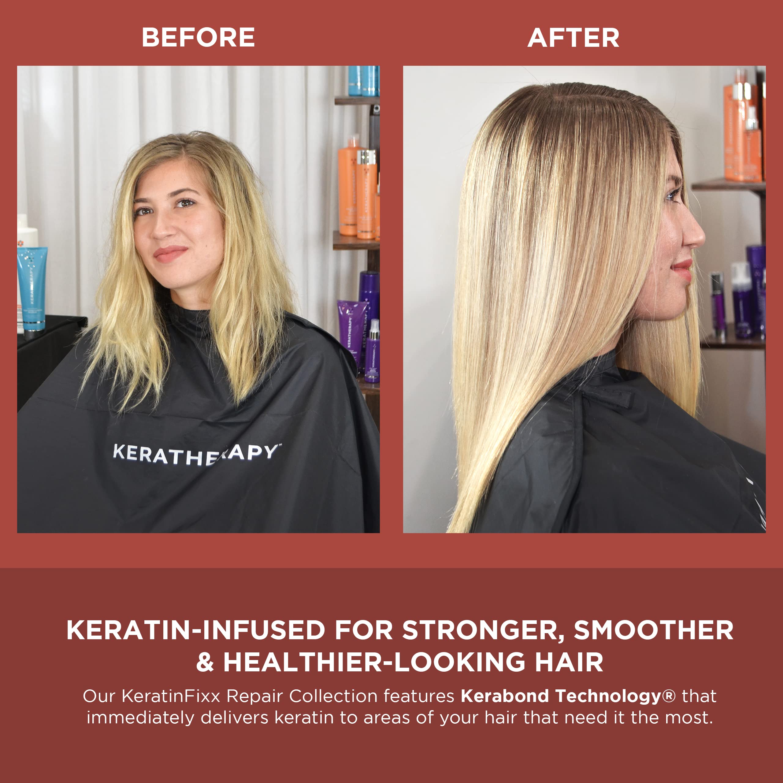 Foto 3 pulgar | Acondicionador Keratherapy Keratinfixx Repair 1000 Ml Para Cabello - Venta Internacional.