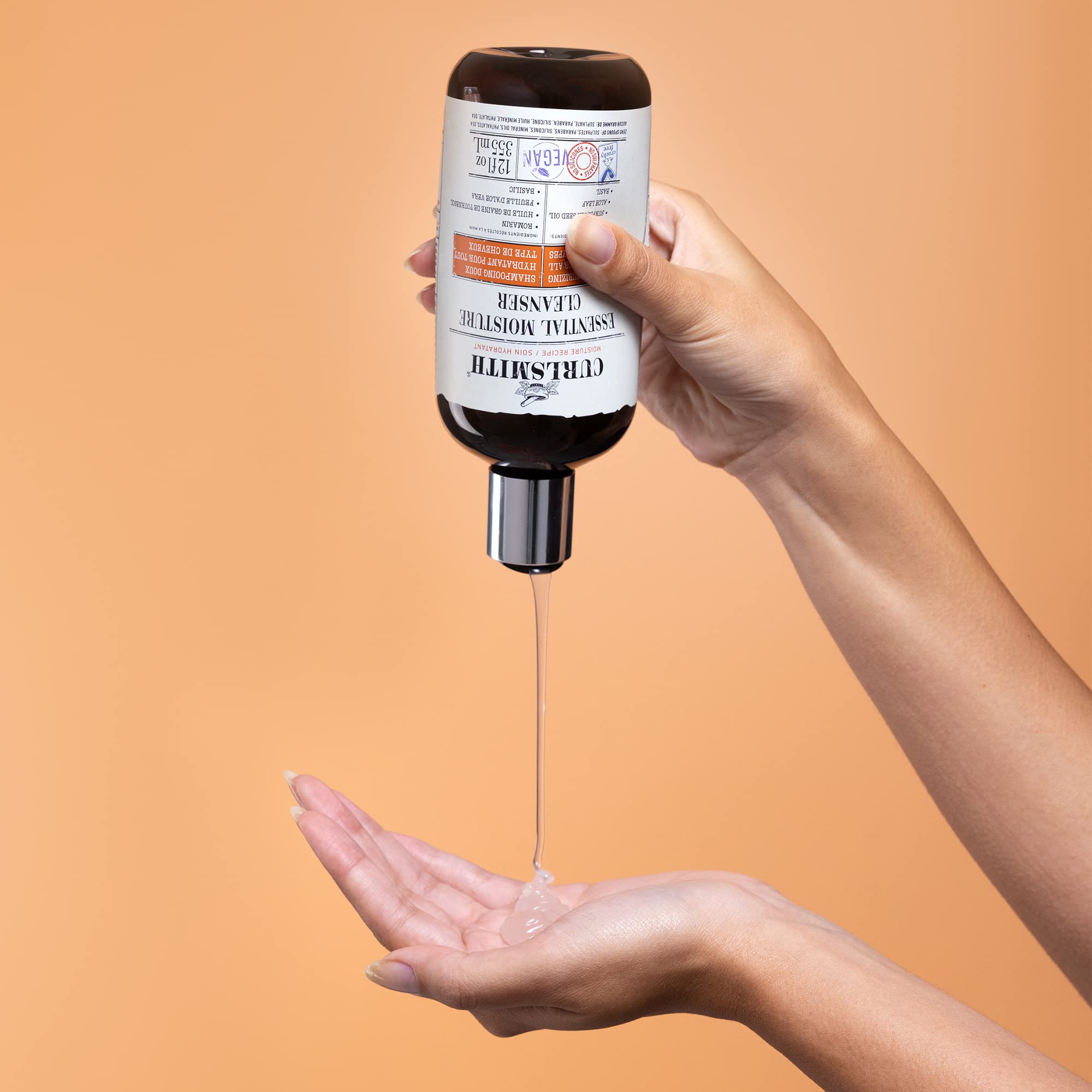 Foto 5 pulgar | Champú Limpiador Hidratante Esencial Curlsmith, 355 Ml, Vegano - Venta Internacional.