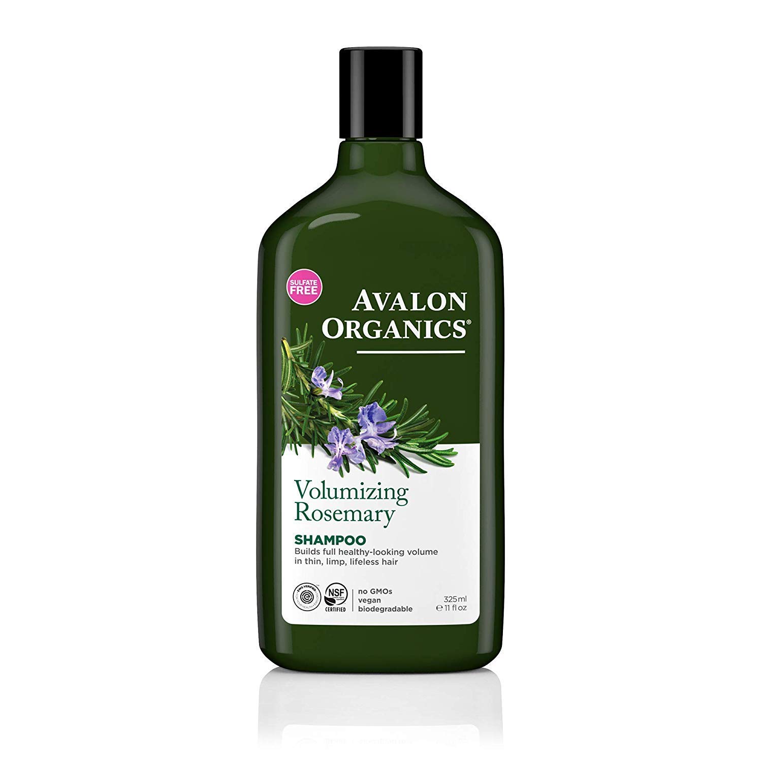 Foto 2 pulgar | Champú Avalon Organics Voluminizador De Romero 325 Ml - Venta Internacional.
