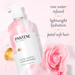 Foto 5 | Champú Pantene Sin Sulfato De Agua De Rosas 880 Ml Con Vitamina B5 - Venta Internacional.