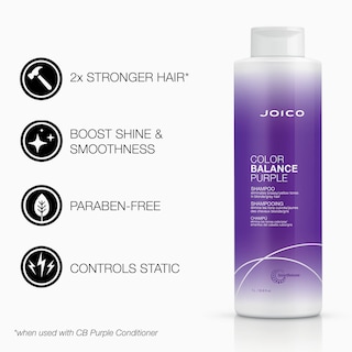 Foto 3 | Champú Joico Color Balance Purple, 1 Litro, Para Rubios Y Grises Fríos - Venta Internacional.