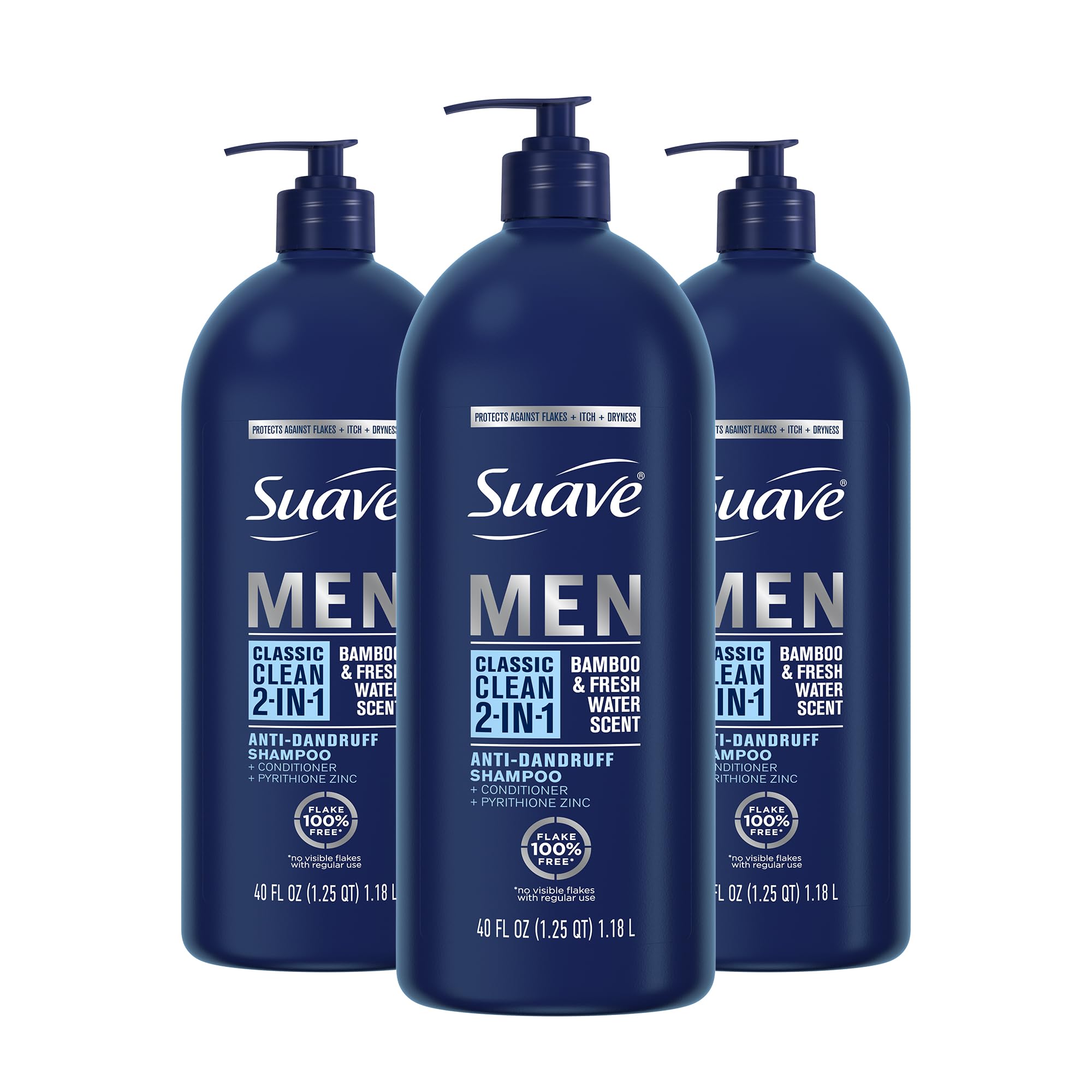 Foto 1 | Champú Y Acondicionador Suave Men 2 En 1 Anticaspa 1.18l - Venta Internacional.