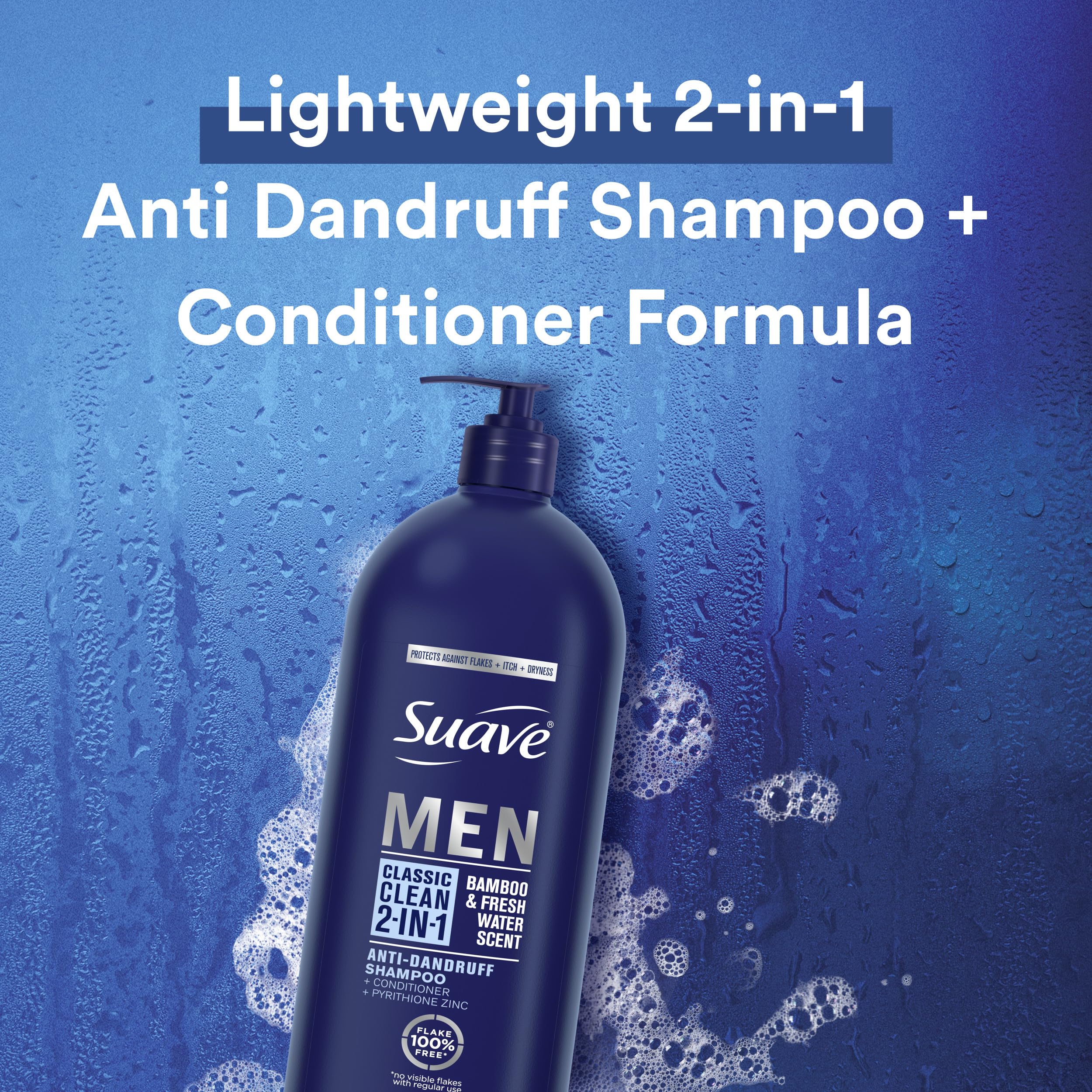 Foto 4 pulgar | Champú Y Acondicionador Suave Men 2 En 1 Anticaspa 1.18l - Venta Internacional.