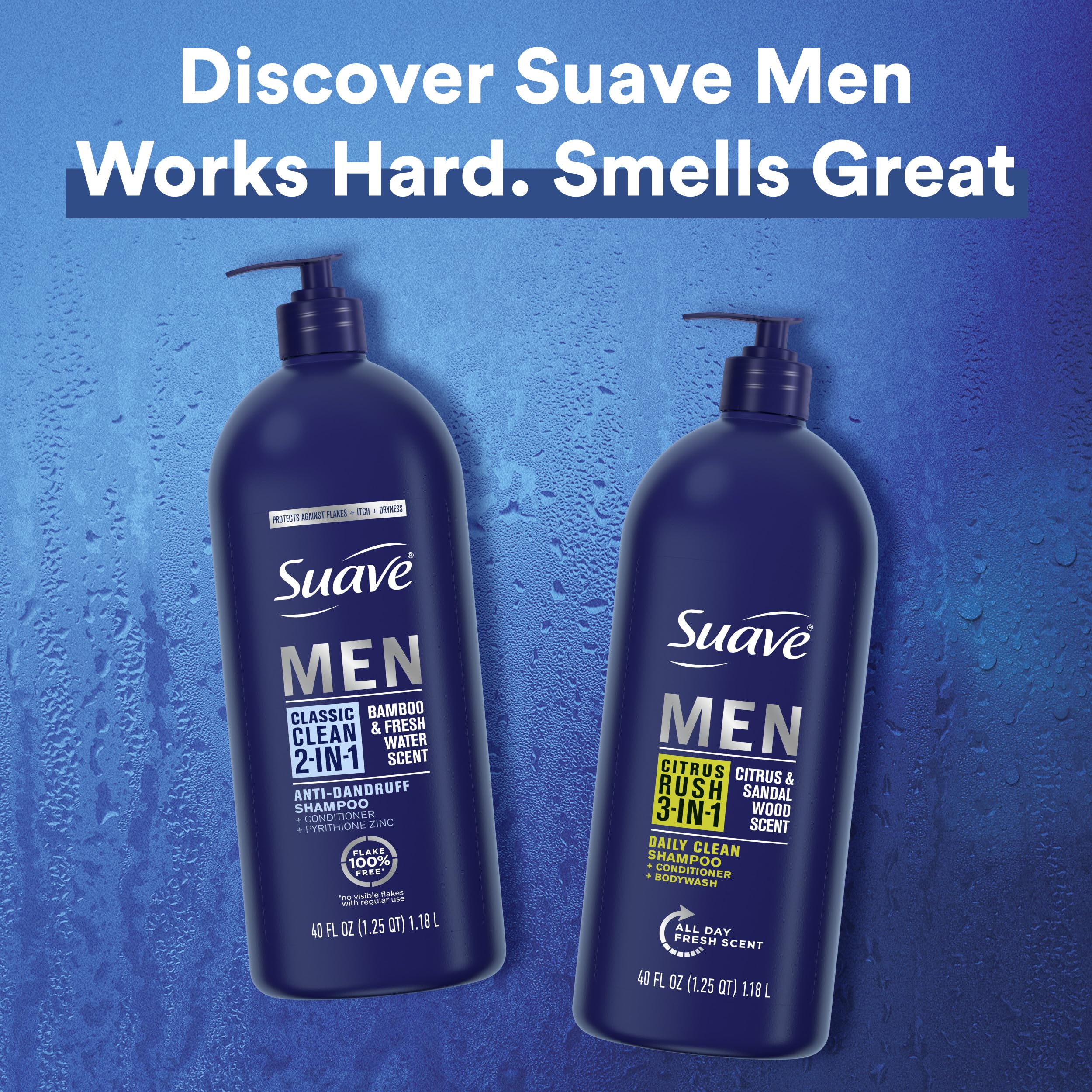 Foto 6 pulgar | Champú Y Acondicionador Suave Men 2 En 1 Anticaspa 1.18l - Venta Internacional.