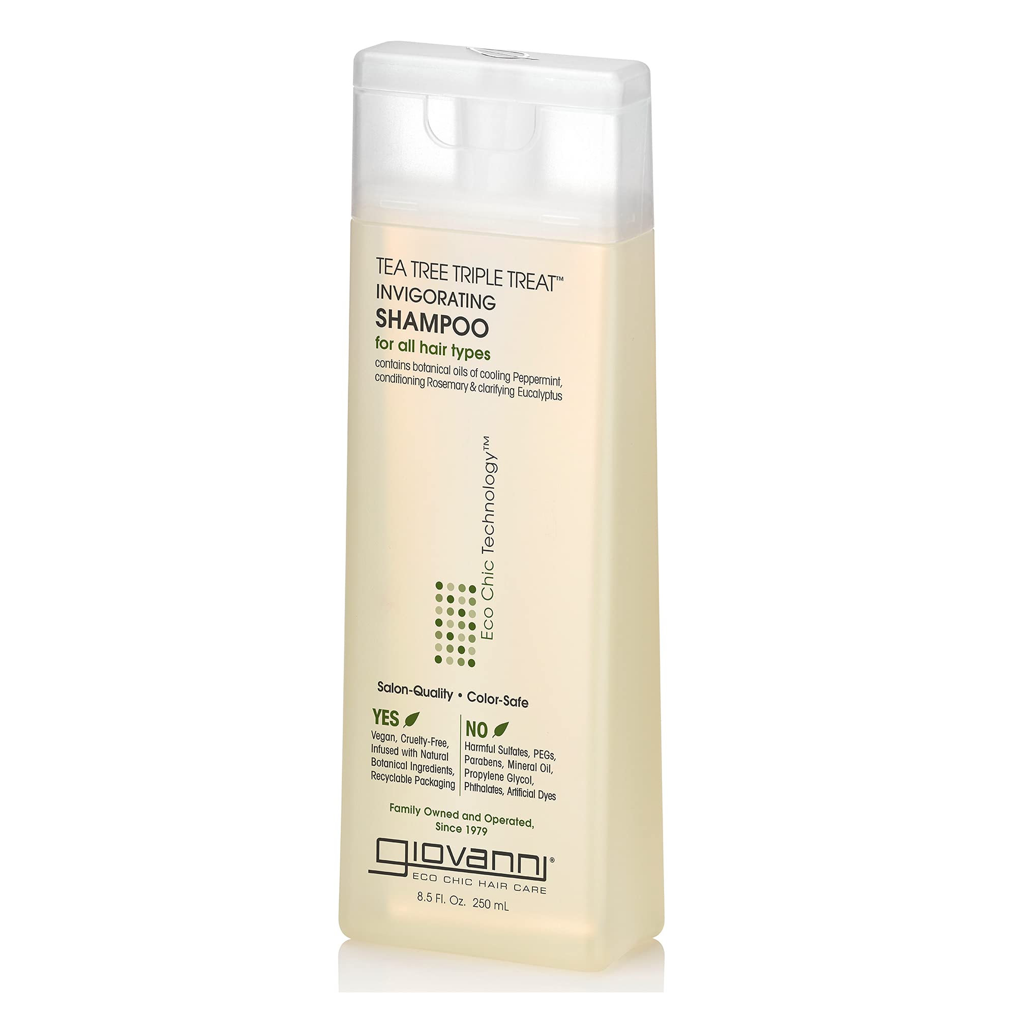 Foto 3 pulgar | Champú Revitalizante Giovanni Tea Tree 250 Ml - Venta Internacional.