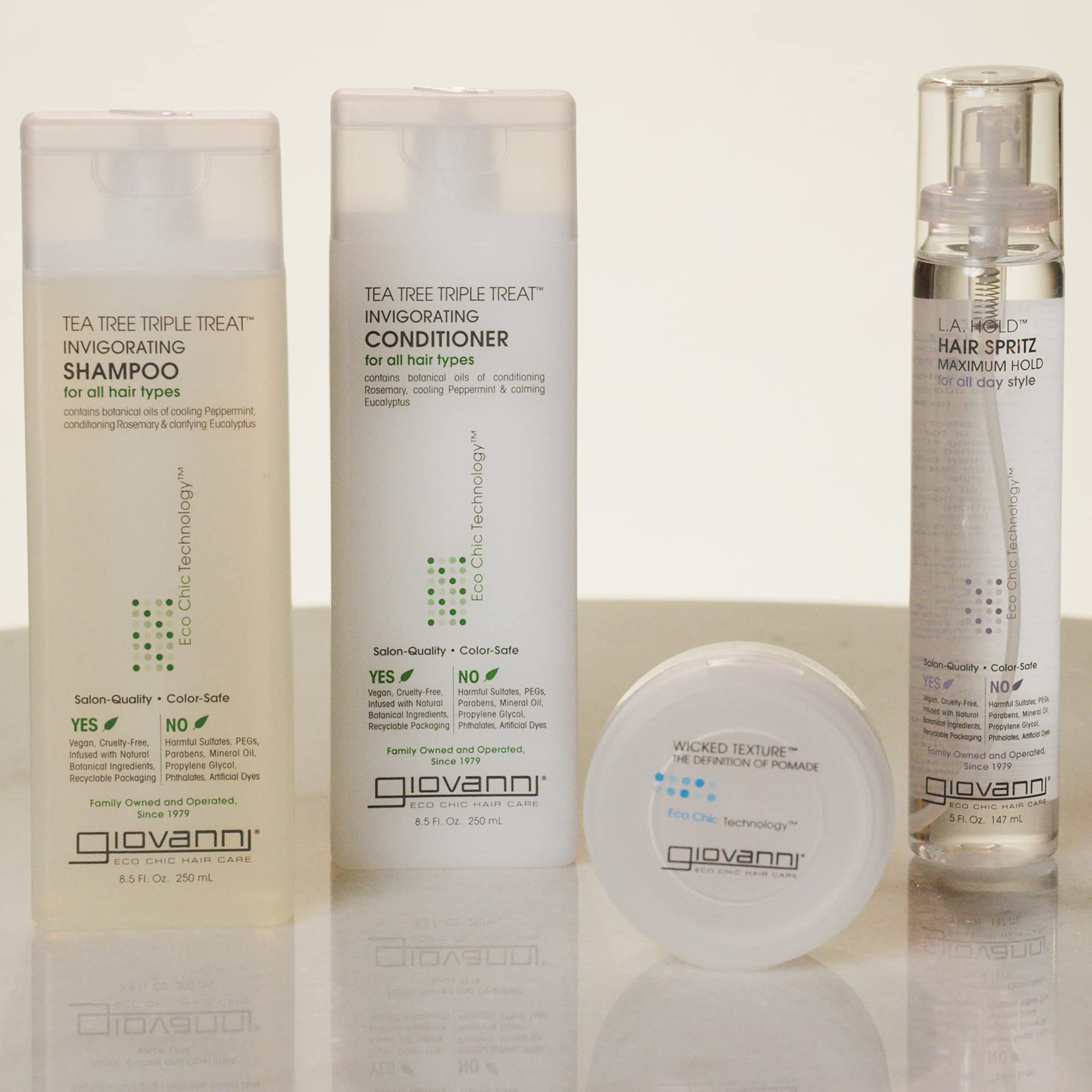Foto 3 | Champú Revitalizante Giovanni Tea Tree 250 Ml - Venta Internacional.