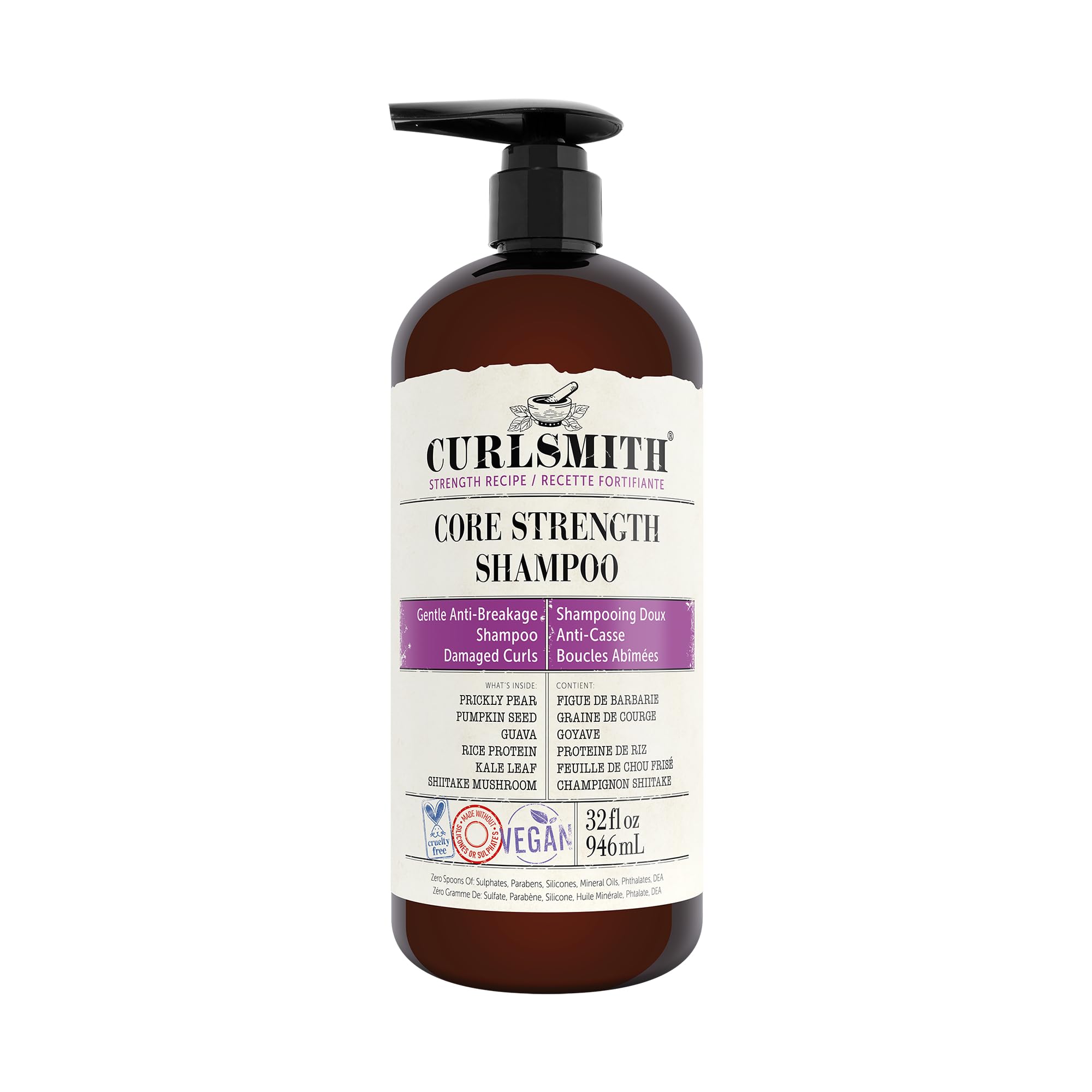 Champú Curlsmith Core Strength Gentle Protein 946 Ml - Venta Internacional.