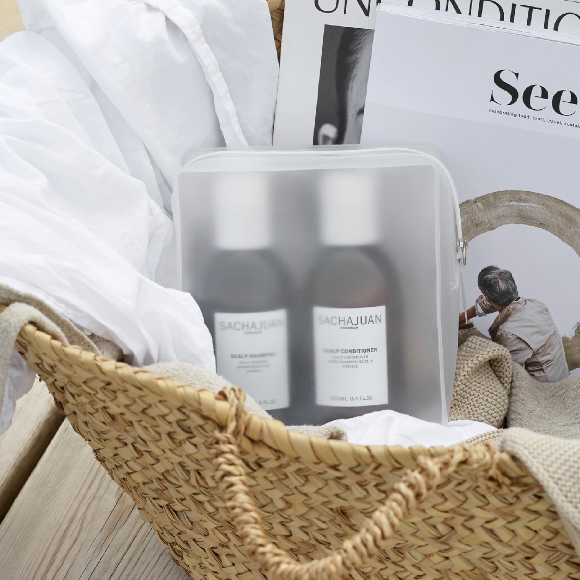 Foto 5 | Champú Sachajuan Scalp Para Cuero Cabelludo Seco Y Con Picazón, Cabello Graso Y Caspa - Venta Internacional.