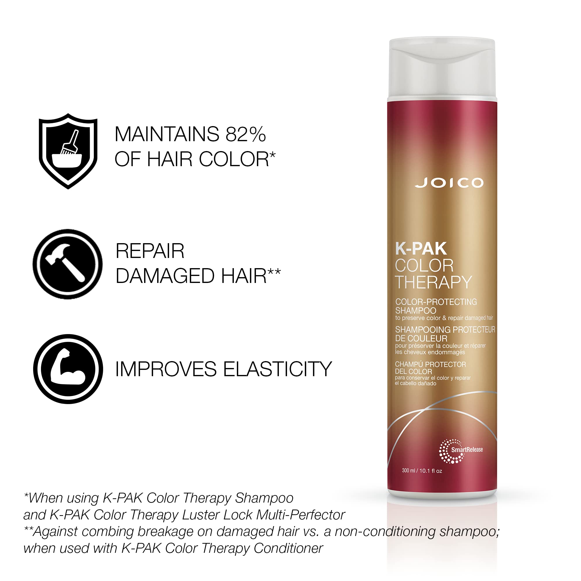 Foto 4 pulgar | Champú Joico K-pak Color Therapy, Protector Del Color, 300 Ml - Venta Internacional.
