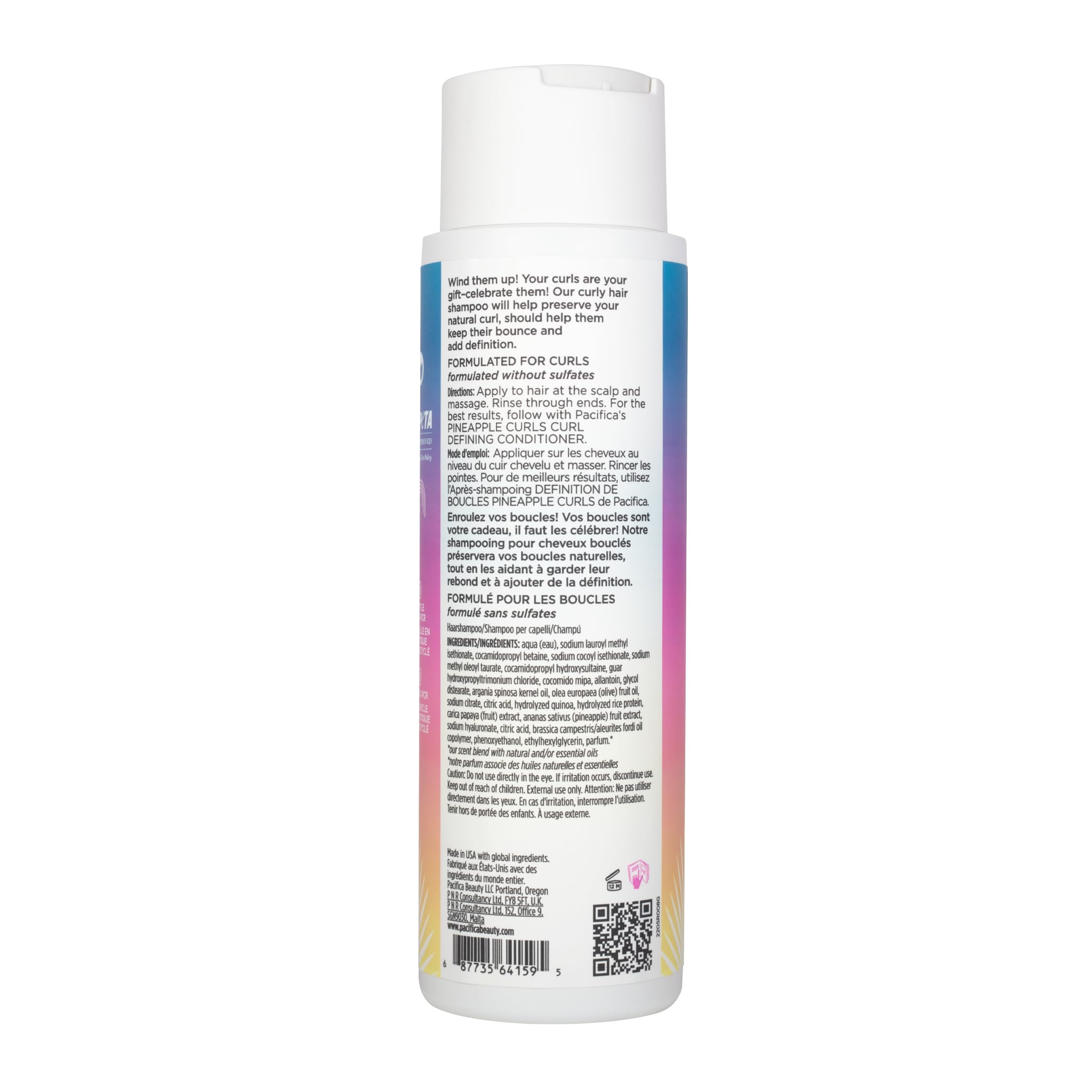 Foto 7 | Champú Pacifica Beauty Pineapple Curl Enhancing 350 Ml - Venta Internacional.