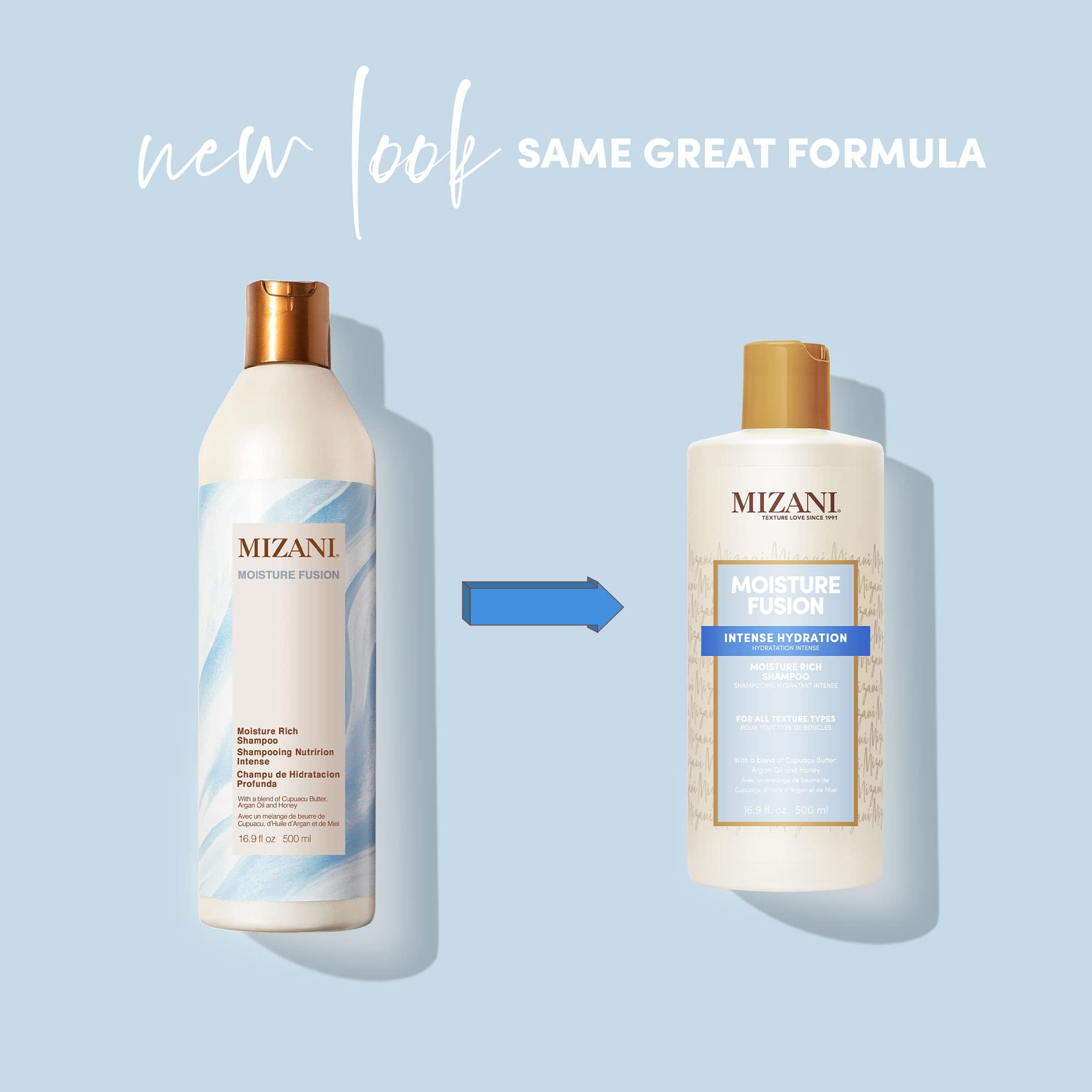 Foto 3 pulgar | Champú Mizani Moisture Fusion Moisture Rich 500 Ml - Venta Internacional.