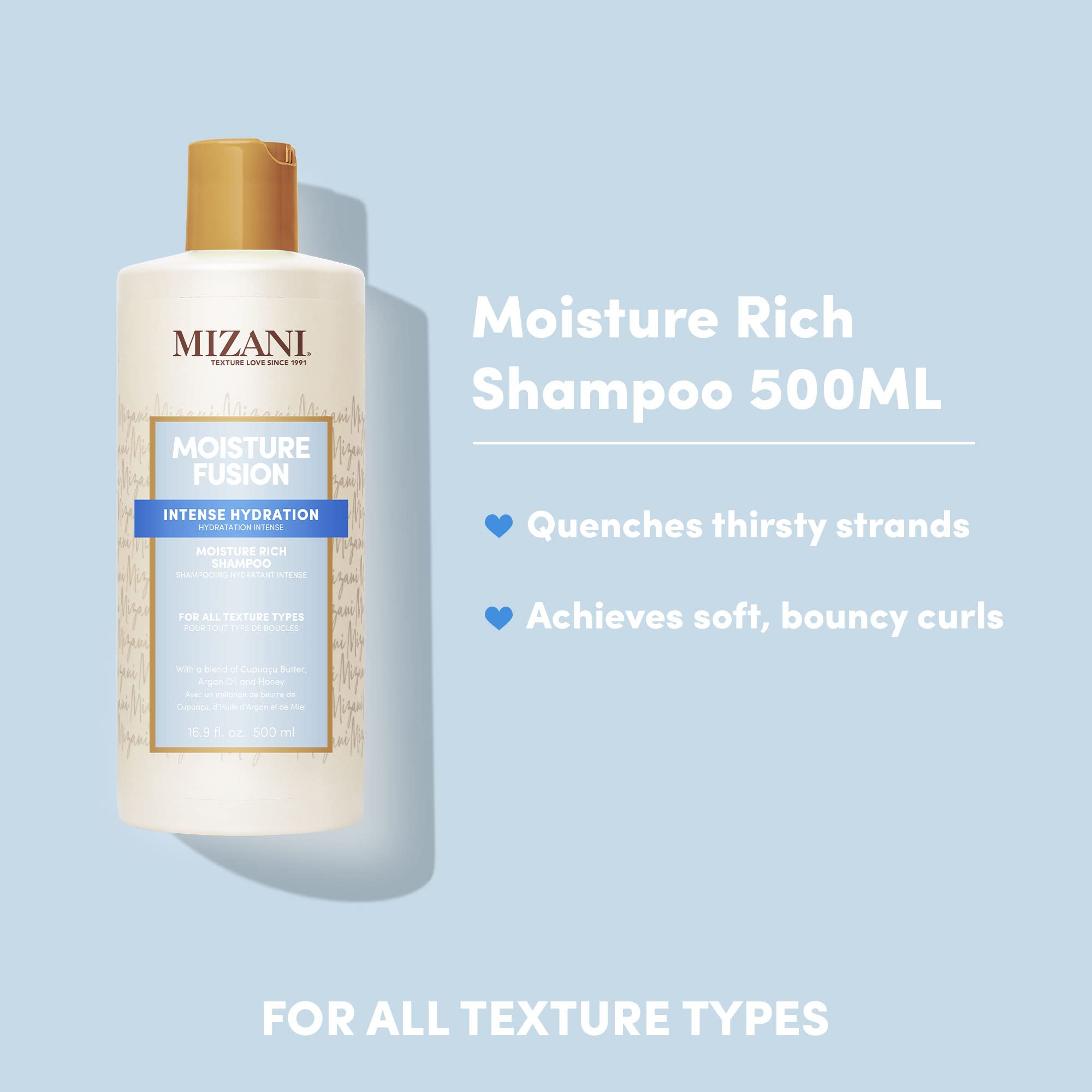 Foto 4 pulgar | Champú Mizani Moisture Fusion Moisture Rich 500 Ml - Venta Internacional.