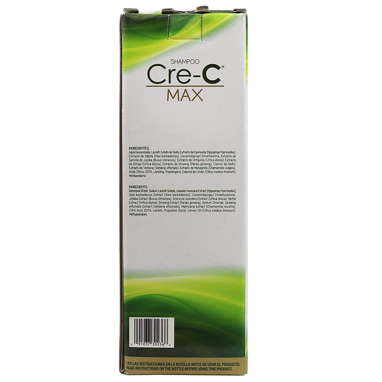 Foto 4 | Champú Cre-c Max Cleansing Para Fortalecer La Caída Del Cabello, 250 Ml - Venta Internacional.