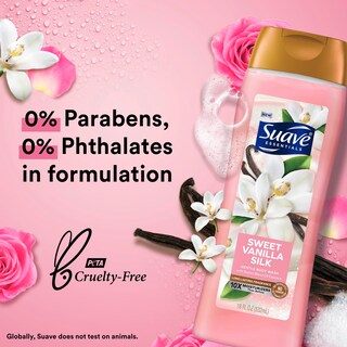 Foto 2 | Gel De Baño Suave Hidratante Con Vainilla Dulce Para Mujer, 530 Ml, 6 Unidades - Venta Internacional.