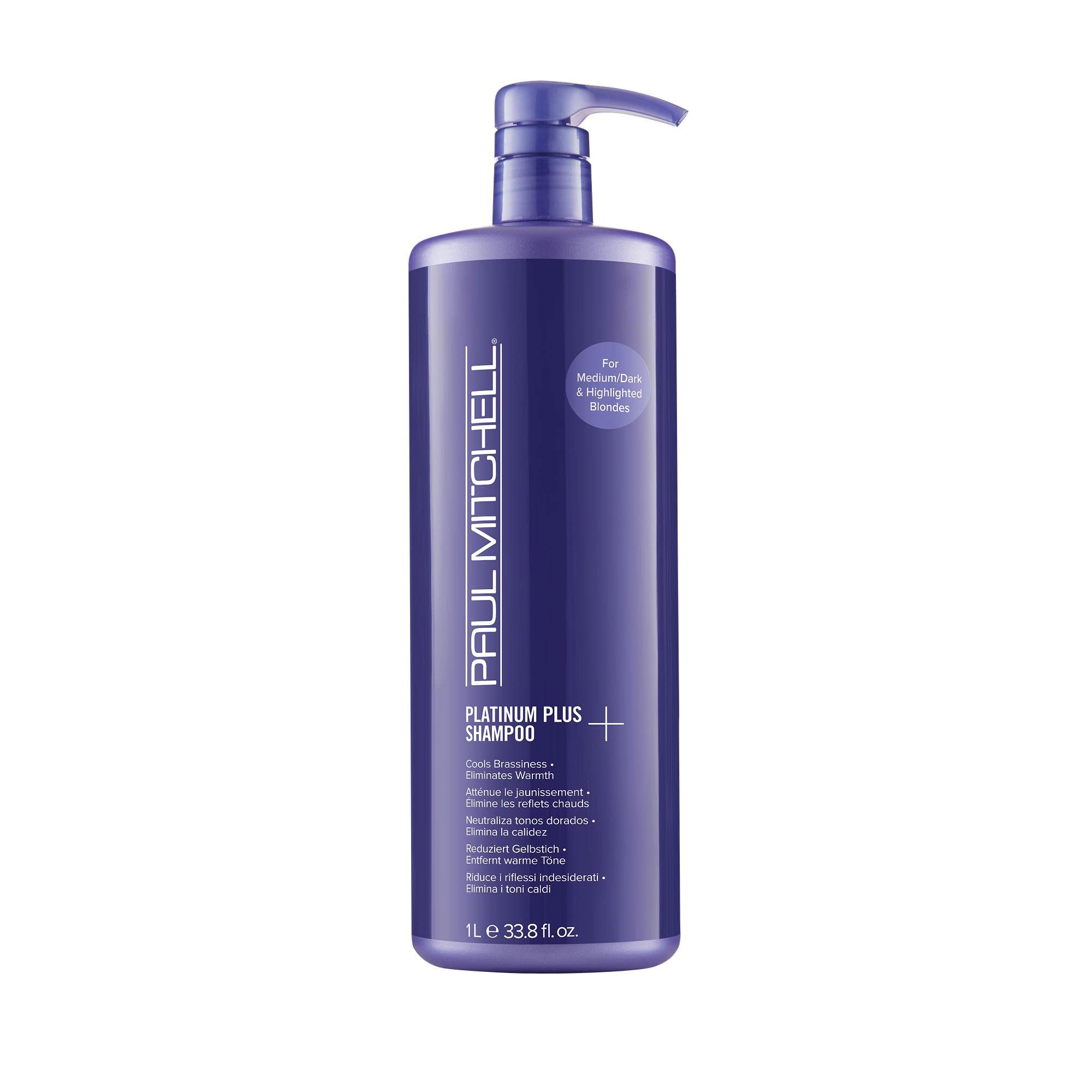 Champú Paul Mitchell Platinum Plus Púrpura 1l - Venta Internacional.